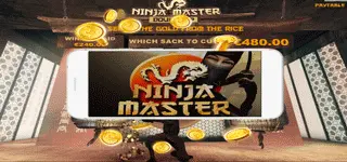 Ninja Master เล่นบนมือถือ