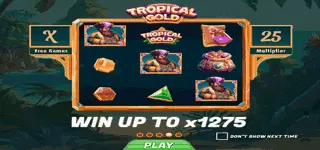 โบนัสเกมสล็อต Tropical Gold