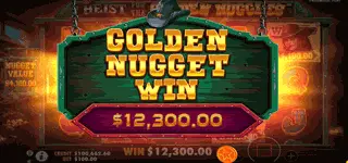 เงินรางวัลสล็อต Heist for the Golden Nuggets