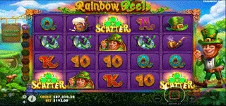 Rainbow Reels สล็อต ฟรีสปิน
