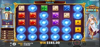 Gates of Olympus Dice สล็อต ฟีเจอร์พิเศษ