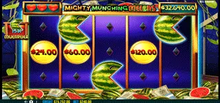 Mighty Munching Melons สล็อต ฟรีสปิน