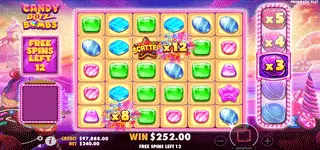 Candy Blitz Bombs สล็อต ฟีเจอร์พิเศษ